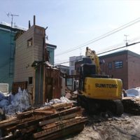 木造建屋解体工事
